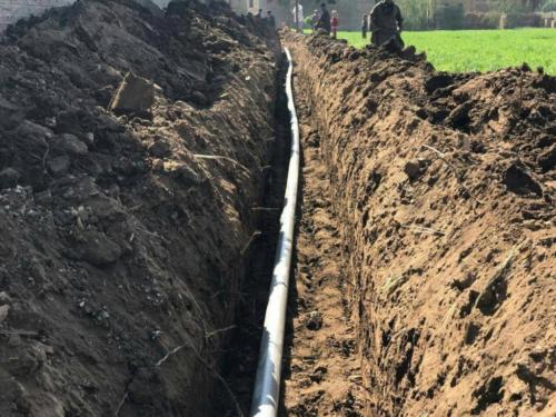 توصيل خط مياه في قرية الخرنقة - 37 بيت - يناير 2017_69