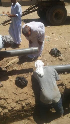 توصيل خط مياه قرية البصالي - أسوان - 4000 فرد - اغسطس 2019_7