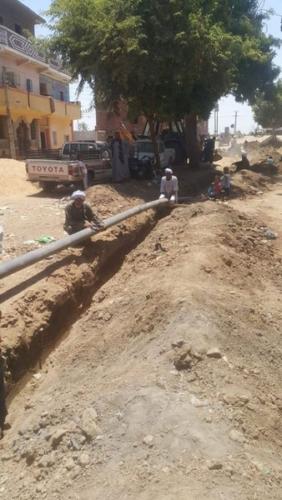 توصيل خط مياه قرية البصالي - أسوان - 4000 فرد - اغسطس 2019_8