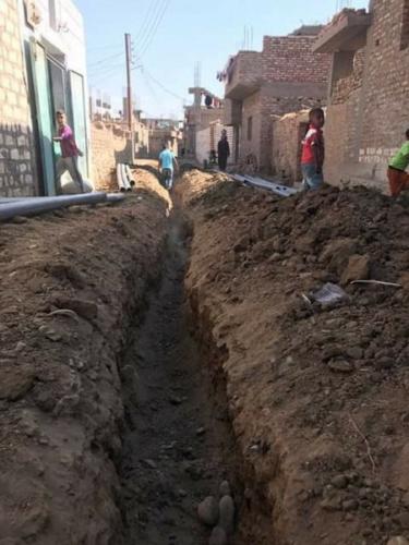 توصيل خط مياه قرية سبعة بحري - أسوان - 400 مستفيد - 28 أكتوبر 2016_2