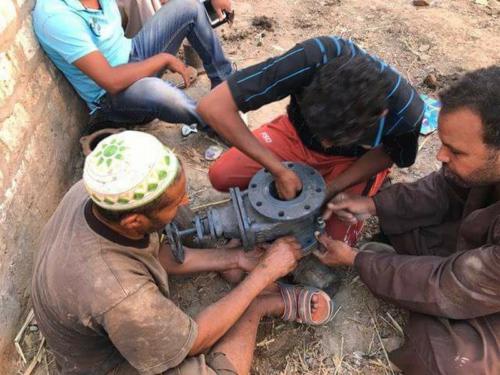 توصيل خط مياه قرية سبعة بحري - أسوان - 400 مستفيد - 28 أكتوبر 2016_3