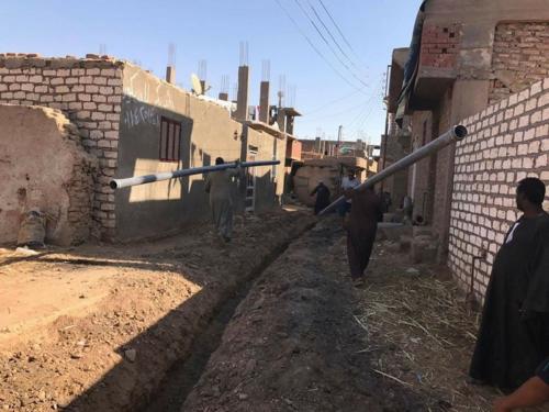 توصيل خط مياه قرية سبعة بحري - أسوان - 400 مستفيد - 28 أكتوبر 2016_33