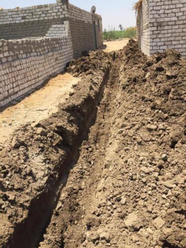 توصيل مياه - قرية المنشي - 10 يوليو 2015_2