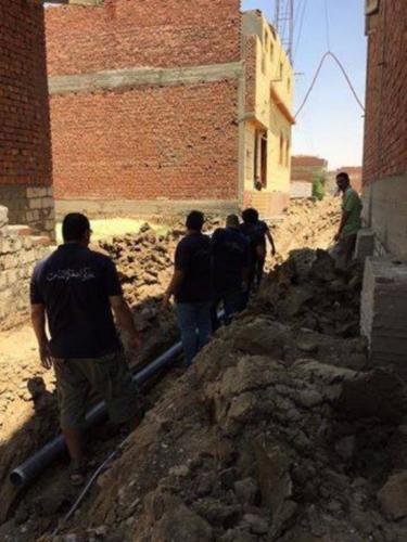 توصيل مياه - قرية المنشي - 10 يوليو 2015_4