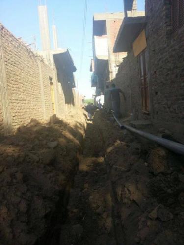 خط توصيل مياه في المنشية بحري - 17 بيت - 9 سبتمبر 2016_2