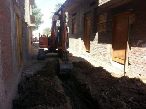 خط توصيل مياه في المنشية بحري - 17 بيت - 9 سبتمبر 2016_3