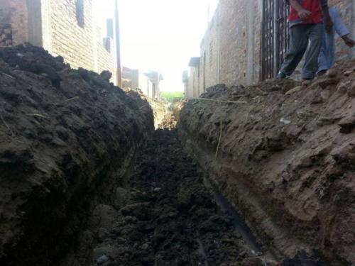 خط توصيل مياه في المنشية بحري - 17 بيت - 9 سبتمبر 2016_5