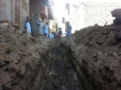 خط توصيل مياه في المنشية بحري - 17 بيت - 9 سبتمبر 2016_8